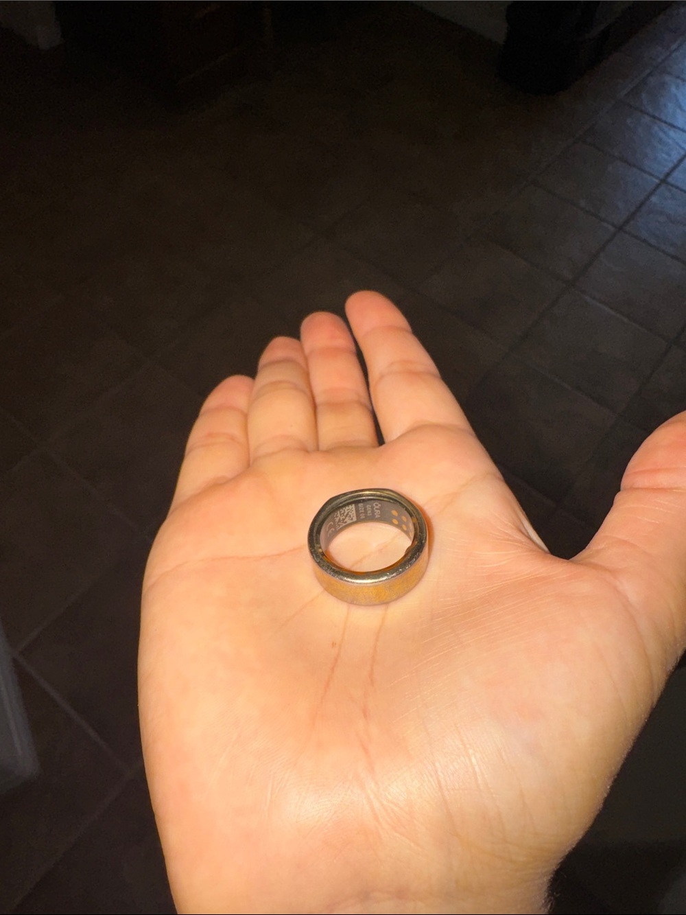Oura Ring Generation 3 in US Size 6 Gold
